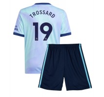 Arsenal Leandro Trossard #19 Koszulka Trzecia dzieci 2024-25 Krótki Rękaw (+ krótkie spodenki)